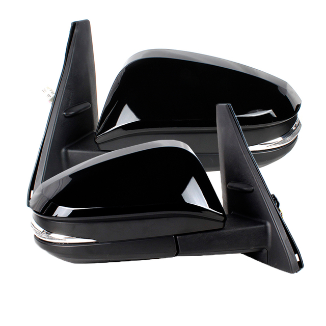 Rear View Mirror Assembly For Toyota 4RUNNER 2014-2021/Black/9 Lines