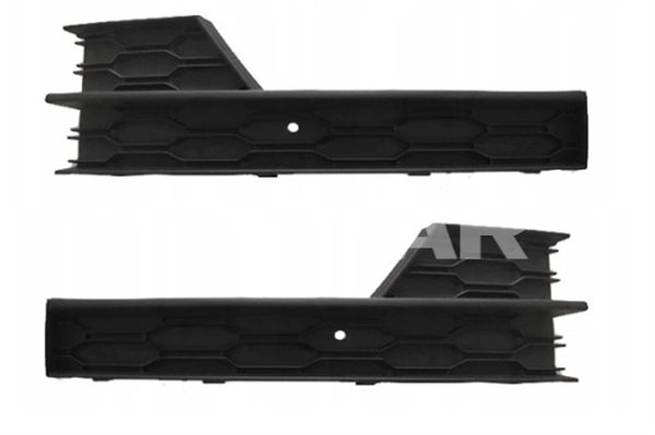 Fog Light Lamp Cover For Skoda Octavia 2017/Without Hol/Black 5E0807681F 5E0807682F