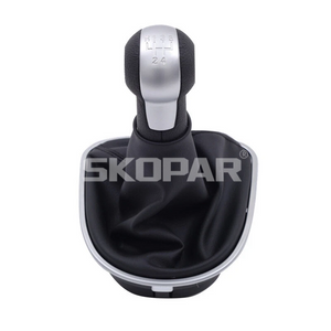 Gear Shift Knob For Seat Toledo mk3 2004 2005 2006 2007 2008 2009 5 Speed Head Ball Shifter+Gaiter Boot 1P0711113