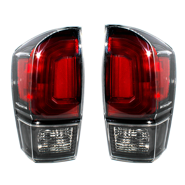 Tail Lamp for Toyota Tacoma 2016-2019/black-red