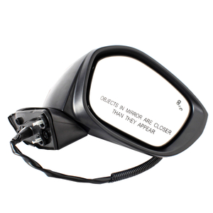 Rear View Mirror Assembly For Honda Civic 2022-2023 /black painted/7-lines