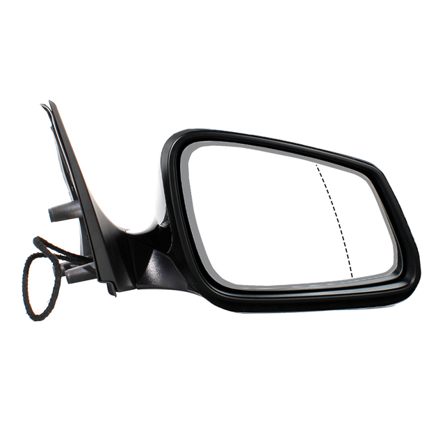 Rear mirror assembly For BMW E60 E61 LCI 2008 - 2010 Black Paint