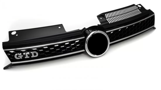 Grille For VW Golf 6 GTI 2009-2013 front grille red
