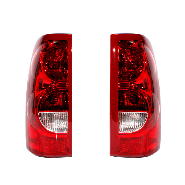 Tail Lights For 2003-2006 Chevrolet Silverado 1500 2500 3500 HD Brake Lamps 