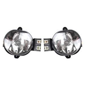 Fog lamp For Dodge Ram 1500 2500 3500/White Frame