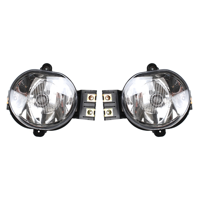 Fog lamp For Dodge Ram 1500 2500 3500/White Frame