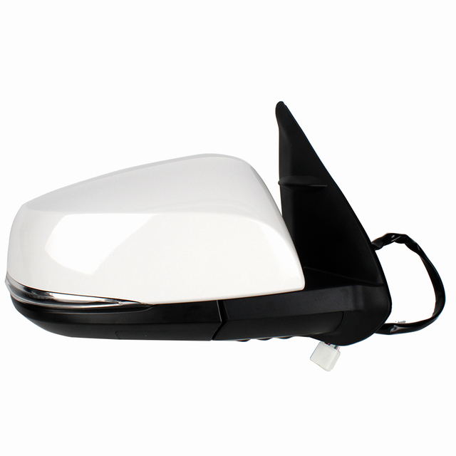 Rear View Mirror Assembly For Toyota Tacoma 2016-2021/USA Version/White/8 Lines