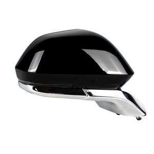 Rear View Mirror Assembly For Lincoln MKZ 2013-2020/Black painted/14-pin/with lettering/Right