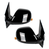 Rear View Mirror Assembly For VW Transporter T6 2016-2019/black painted/9 lines