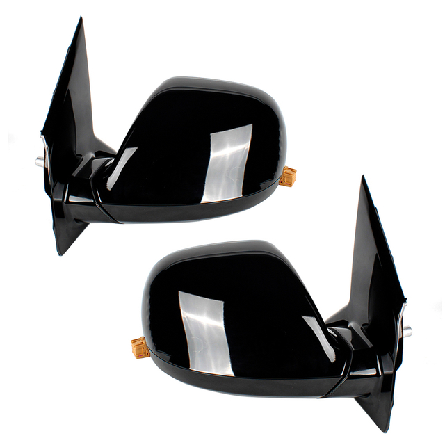 Rear View Mirror Assembly For VW Transporter T6 2016-2019/black painted/9 lines