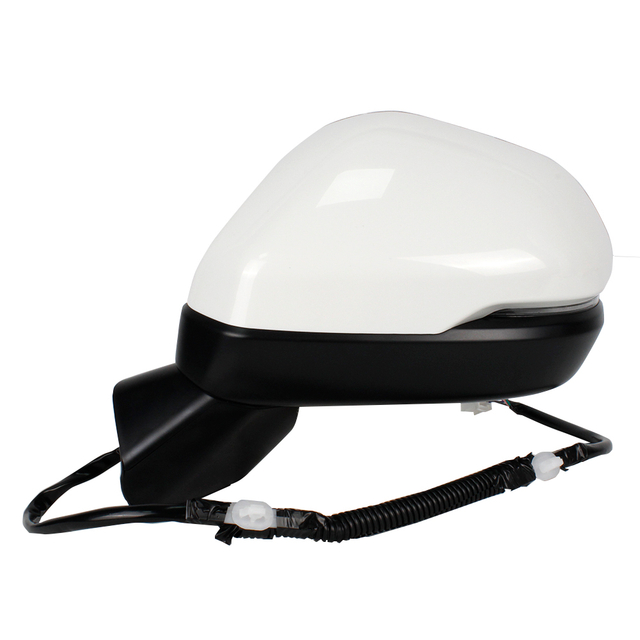 Rear View Mirror Assembly For Honda CRV 2023-2024/spray white painted/7-lines/European version