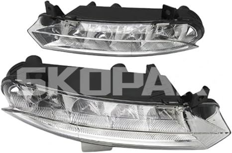 DRL Daytime Running Light For Skoda Octavia A5 A6 RS 2009 2010 2011 2012 2013 1Z0941067 1Z0941068