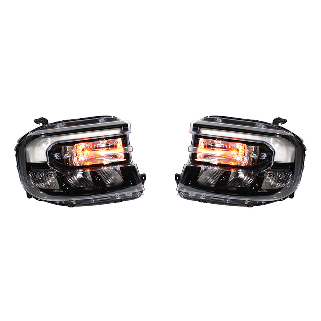Headlight Assembly For Ford Maverick 2023-2024/Black Frame/LED