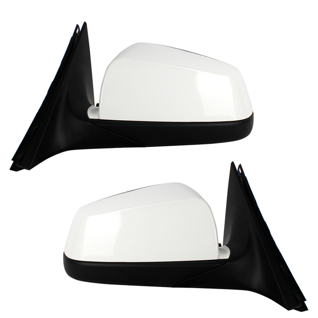 Rear mirror assembly For BMW E60 E61 LCI 2008 - 2010 White Paint