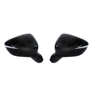 Rear mirror assembly For Mazda CX-5 2017-2022 Black Paint/8-Pin