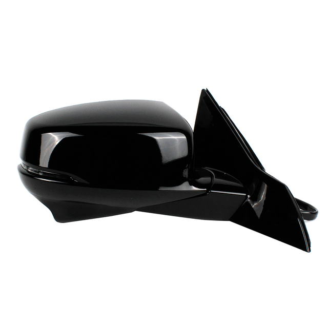 Rear View Mirror Assembly For Honda Accord 2013-2016/black painted/12-lines/US version
