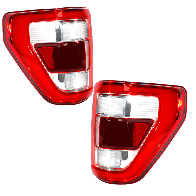 Tail Light For Ford F150 2021-2023/White-Red