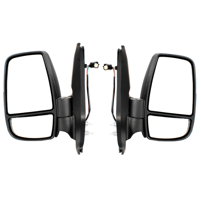 Rear View Mirror Assembly For Ford Transit 150 250 350 2014-2022/3 Lines/hemp