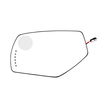 Mirror Glass For Chevrolet Silverado 1500 2500 2014-2019/with Convex Lens