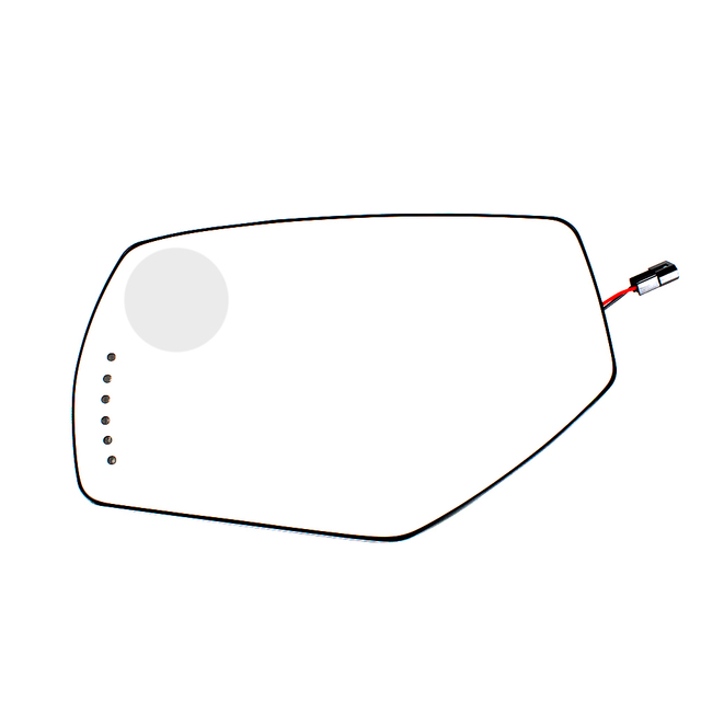 Mirror Glass For Chevrolet Silverado 1500 2500 2014-2019/with Convex Lens