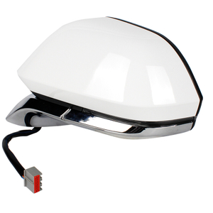 Rear View Mirror Assembly For Lincoln MKZ 2013-2020/White painted/16-pin/Left