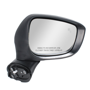 Rear mirror assembly For Mazda CX-5 2017-2022 Black Paint/9-Pin