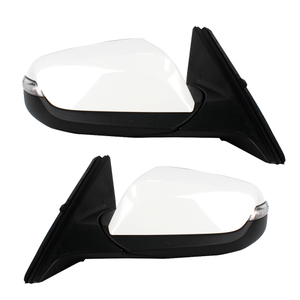 Rear View Mirror Assembly For Chevrolet Malibu 2016-2022/White painted/12 lines