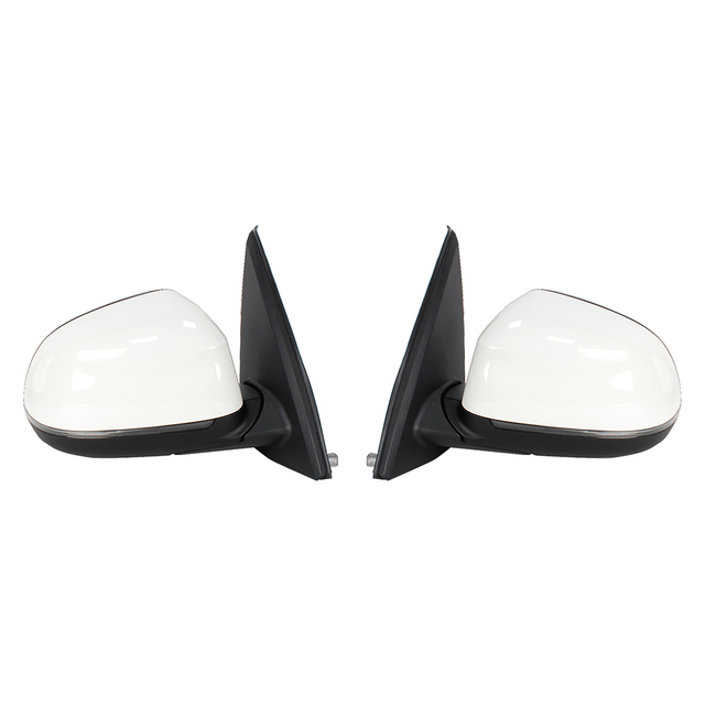 Rear mirror assembly For BMW X5F15 2014-2017 White Paint Middle configuration