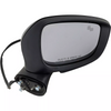 Rear mirror assembly For Mazda CX-5 2015-2016 Black Paint/9-Pin
