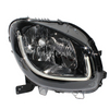 Smart For Two Highline Headlight Black LED DRL 15-17 Headlamp OEM 4539066101 4539065601