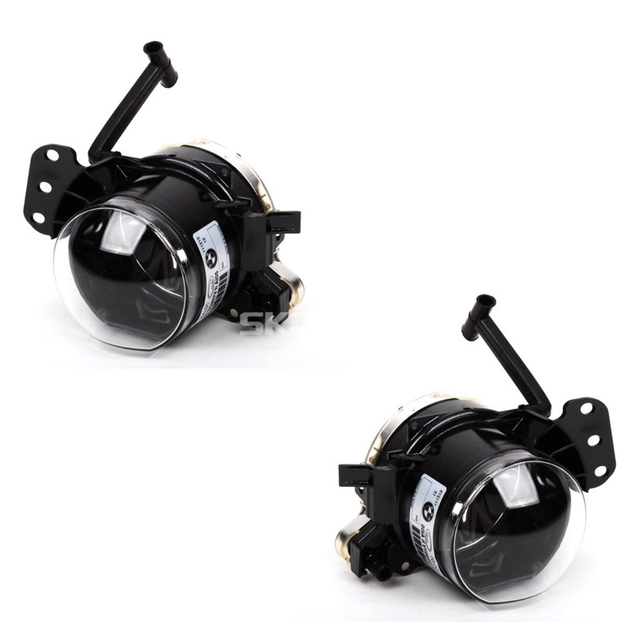 Fog Light For BMW E60 E90M 2003 2004 2005 2006 2007 2008 2009 2010 With Convex Lens 63177897187 63177897188