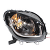 Smart For Two Highline Headlight Black LED DRL 15-17 Headlamp OEM 4539066101 4539065601