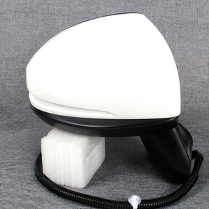 Rear View Mirror Assembly For Honda Fit 2015-2020/White painted/3-lines