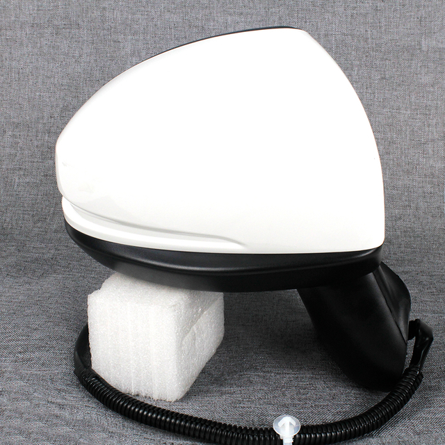 Rear View Mirror Assembly For Honda Fit 2015-2020/White painted/3-lines