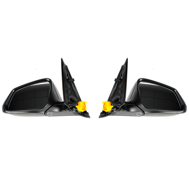 Rear mirror assembly For BMW 5 Series F10/F18 LCI 2012-2016 Black paint