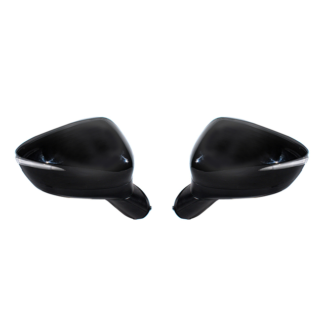 Rear mirror assembly For Mazda CX-5 2015-2016 Black Paint/7-Pin American version