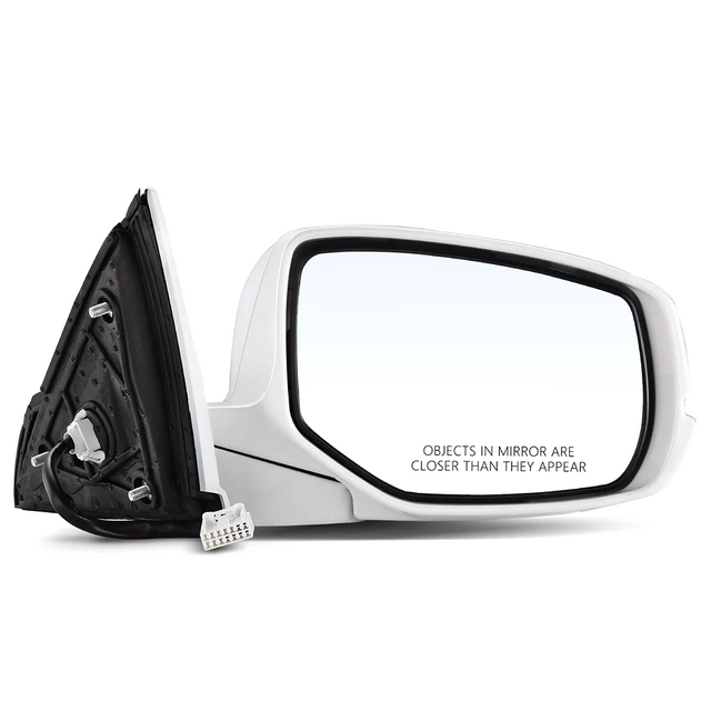 Rear View Mirror Assembly For Honda Accord 2013-2016/ white painted/6-lines/US version