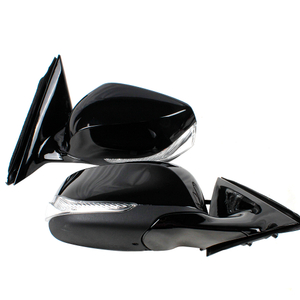Rear View Mirror Assembly For Infiniti Q50 2015-2018/7 Lines/Black paint