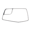 Mirror Glass For Chevrolet Silverado 1500 2019-2023/Large and Small Lenses/With Heating/Left