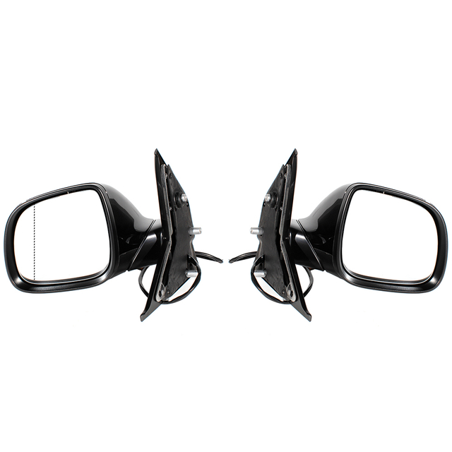 Rear View Mirror Assembly For VW Transporter T5 2010-2015/black painted/5 lines